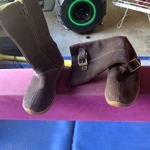 Girls size 11 brown boots